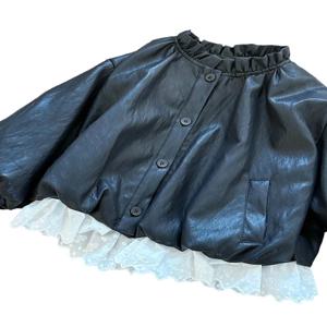 스타일리시 레트로 아동 재킷 가을용 여자아이 패션 다용도 코트 한국 스타일 짧은 외투