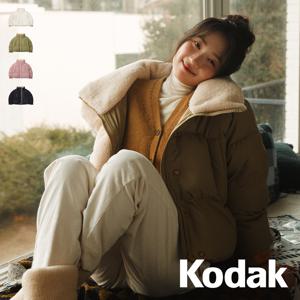 브라우니 세미크롭핏 숏 다운 자켓 우먼 (4 COLOR)