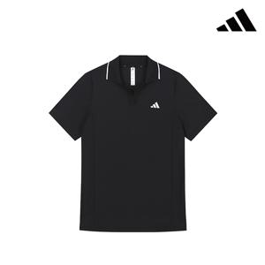 ADIDAS GOLF 25SS 트리코트 여성 카라티 블랙