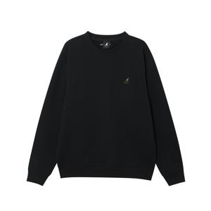 클래식 로고 세미오버핏 스웨트셔츠 1780 블랙