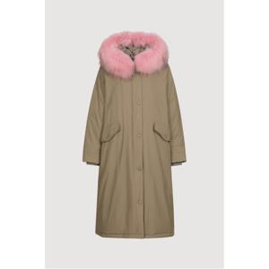 [최초가 998,000원] Raccoon Fur Goose Down Jumper  LYUCW24510KHX