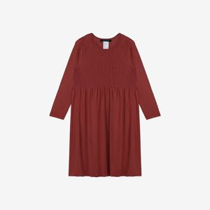 주니어 기본스마킹 롱슬리브 롱드레스(10-11세)_FD5501