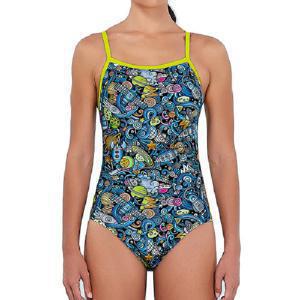 [티막]고탄력 여성 실내수영복 QXP0160BL