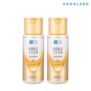 고쿠쥰 프리미엄 밀크 140ml x2개 (+세안밴드)