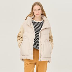 [본사] 프렌즈 니트 덕 다운 패딩_BAPDF6461BG