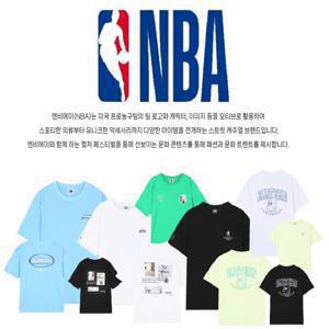 남녀공용 엔비에이 베이직 반팔 티셔츠 외 4종