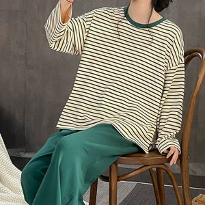 여자 잠옷 긴팔상하세트 패드내장 봄 가을 여성 파자마 홈웨어 수면잠옷