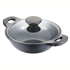 풍년 펄블랙 주물IH 세라믹 냄비 양수웍 웍전골32cm