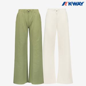 [정가:179,000] 까웨 여성 제니 인타록 저지 트레이닝 와이드 팬츠 Y233EWP842