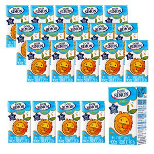 돈시몬 착즙 오렌지 주스 20개(125ml) 어린이음료수 스페인산 100% 착즙 주스