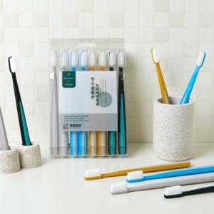 생활감성 당신을 위한 실리콘모 스케일링 치석제거 칫솔 8개입+8개입 치석제거 및 구취예방 개운한 양치감