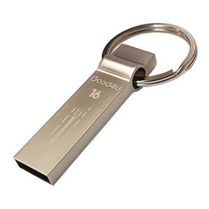 굿포유 PIO G21 메탈 키링 USB메모리 16GB 라이트 실버 기업.학교 판촉및 홍보용 기념품 대량인쇄 무료