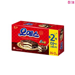 해태제과 오예스 오리지널 16+2 540g