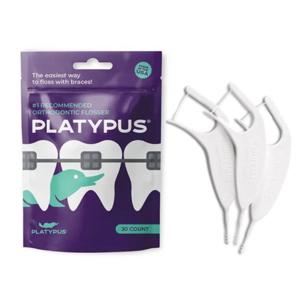 플래티퍼스 교정용 치실 PLATYPUS 일회용 치간치솔