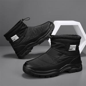 두꺼운 따뜻한 방수 미끄럼방지 스노우 부츠 가벼운 남자방한신발