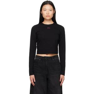 준지 티셔츠 SSENSE 익스클루시브 블랙 티셔츠 232343F110001
