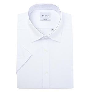 [예작(셔츠)]여름 반팔셔츠 슬림핏 시원하고 부드러운 모달 화이트 셔츠YJEMBS254WH