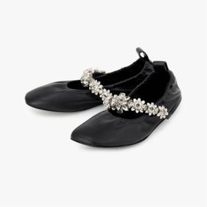 [스텔라 매카트니][공식50프로할인] STELLA McCARTNEY   ELSA 크리스탈 플라워 발레 플랫