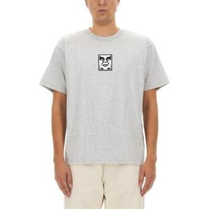 오베이 반팔 티셔츠 166913013 GREY
