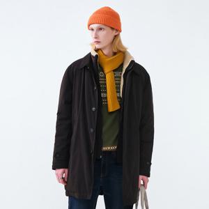 [DIEMS]파일럿 다운 코트_카키 (세미오버핏)