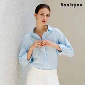 [보니스팍스]코튼 스트라이프 셔츠(XP3BA020L0)