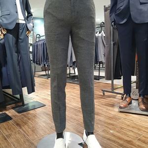 [바쏘옴므]MARIOF/W 그레이 스트레치 기모 사이드밴딩 캐주얼 팬츠 WSW4-M P-94-AGR