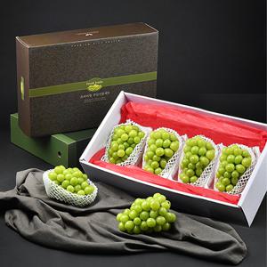 [에어셀포장] 샤인머스켓 2kg(3-4수) 과일 선물세트