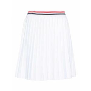 [THOM BROWNE] 라프리마 여성 미니 RwbStripe 플리츠 미니스커트 FKK139AY5502100 화이트 /8