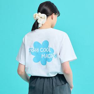스테이쿨 반팔티셔츠 화이트