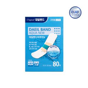 [크리오]대일밴드 뉴표준 아쿠아 밴드 80매 x1개(총 80매)
