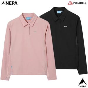 네파[택가 129.000원](7L65222) 여성 포레스타 폴라텍 스트레치 우븐 폴로 카라티셔츠