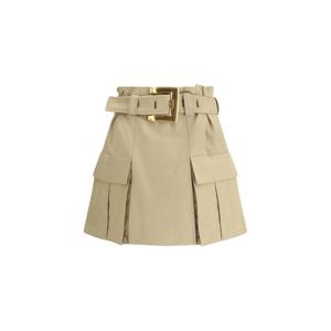 발망 숏 스커트 FF1LBA97CF69 0FK BEIGE