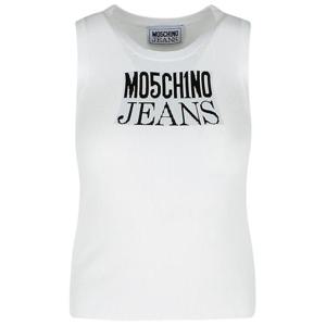 모스키노 민소매 티셔츠 A0887 32031002 White
