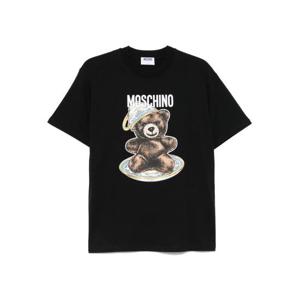 모스키노 반팔 티셔츠 V072455411555 BLACK