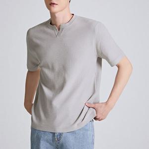 [스파오]헨리넥 반팔니트 (SPKAC37M08-T)