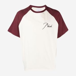 루드 컬러 블록 래글런 티셔츠 RHPF23TT14012 1698
