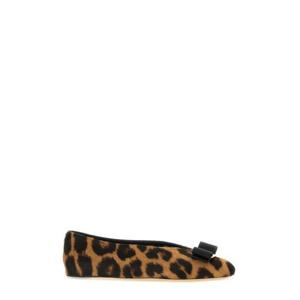 살바토레 페라가모 플랫 슈즈 781750 01J841001 ANIMALIER