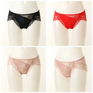 [와코루] (3종택1) 25AW 가을광고 THE DRESS 백레이스팬티 (WPTC253A)