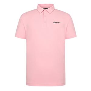[테일러메이드] 25SS 남성 소매 빅로고 카라 반팔 티셔츠 TMTYO2741-403