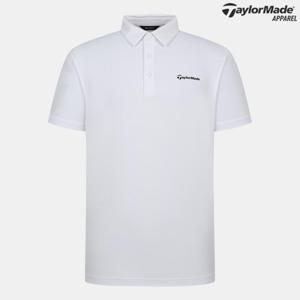 [테일러메이드]남성 소매 빅로고 카라 반팔 티셔츠 TMTYO2741-100