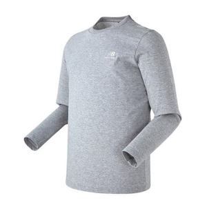 [뉴발란스] NBNDB21123-GR 뉴발 베이직 STANDARD FIT 남녀공용 긴팔티 맨투맨