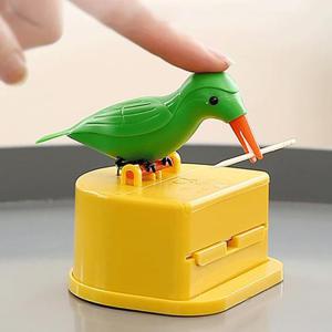 새 자동 이쑤시개 디스펜서 통 2color [원터치 요지 이쑤시개통 홀더 케이스 식당 음식점 개업 선물]