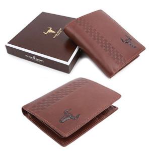 [에이치플러스몰]가죽 남성 지갑 데일리 현금 카드 수납 패션 중지갑