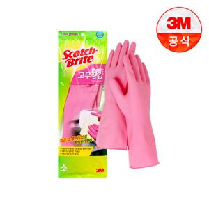 [3M]베이직 고무장갑(소)