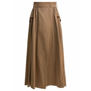 [MAX MARA] 라프리마 여성 드레이프 랩 미디 스커트 2521106213 EUFEMIA001 Brown /3