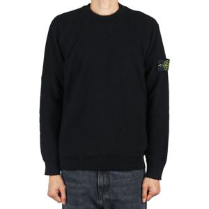 스톤아일랜드 25SS 남성 와펜 패치 니트 블랙 K1S155100036 S00B5 V0029