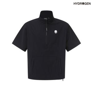 [하이드로겐] 유니 경량 반팔 아노락 셋업 H31D2WT702_BK