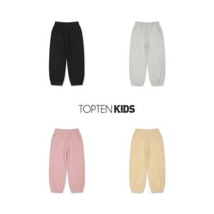 탑텐키즈 MKF4PT2002 여아 플리스 조거 스웨트팬츠