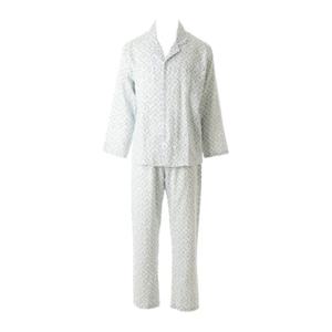 [비너스]터치가부드러운 면100 이중직 마름모 꽃나염 남성파자마세트 VPA4554M