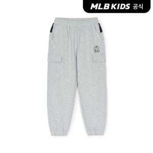 [택가79,000원][MLB키즈]모노그램 카고 조거팬츠 NY (L.Melange Grey)7APTMD151-50MGL
